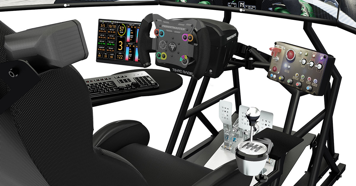 sim racing rig ps5