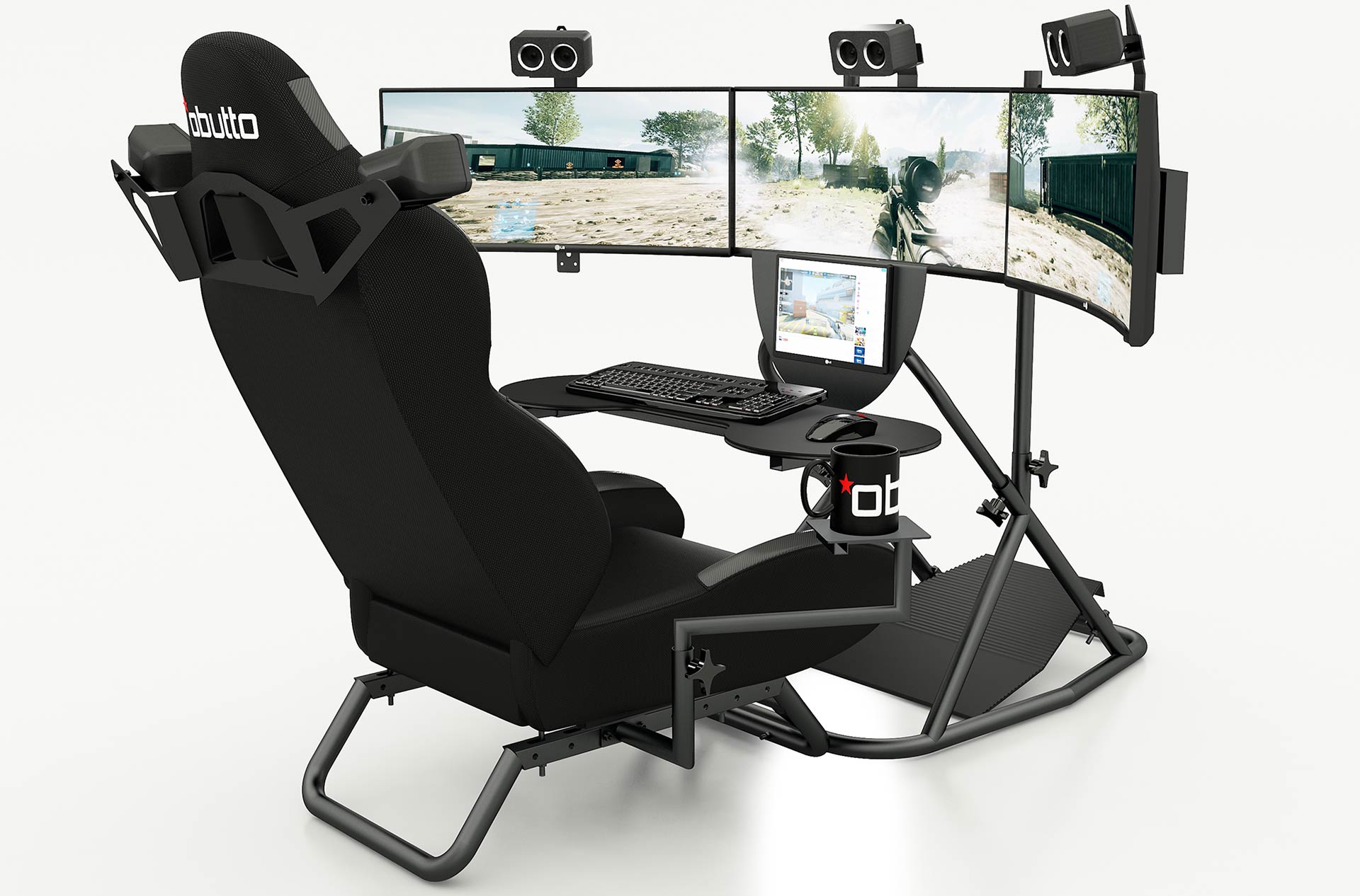 a Gaming Cockpit by Obutto